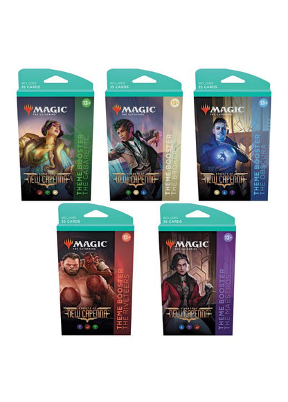 Magic The Gathering: Streets of the New Capenna Theme Boosters Display Box