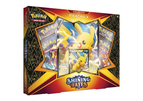 Pokemon Shining Fates Pikachu V Box