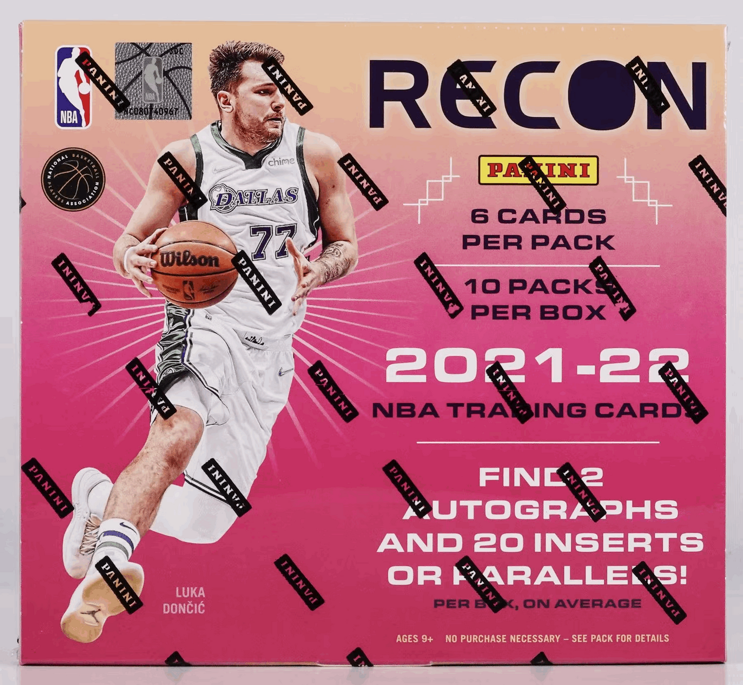 2021-22 Panini Recon NBA Basketball Hobby Box