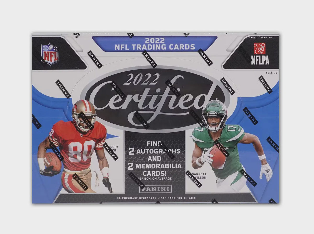 2022 Panini Certified NFL Football Hobby Box