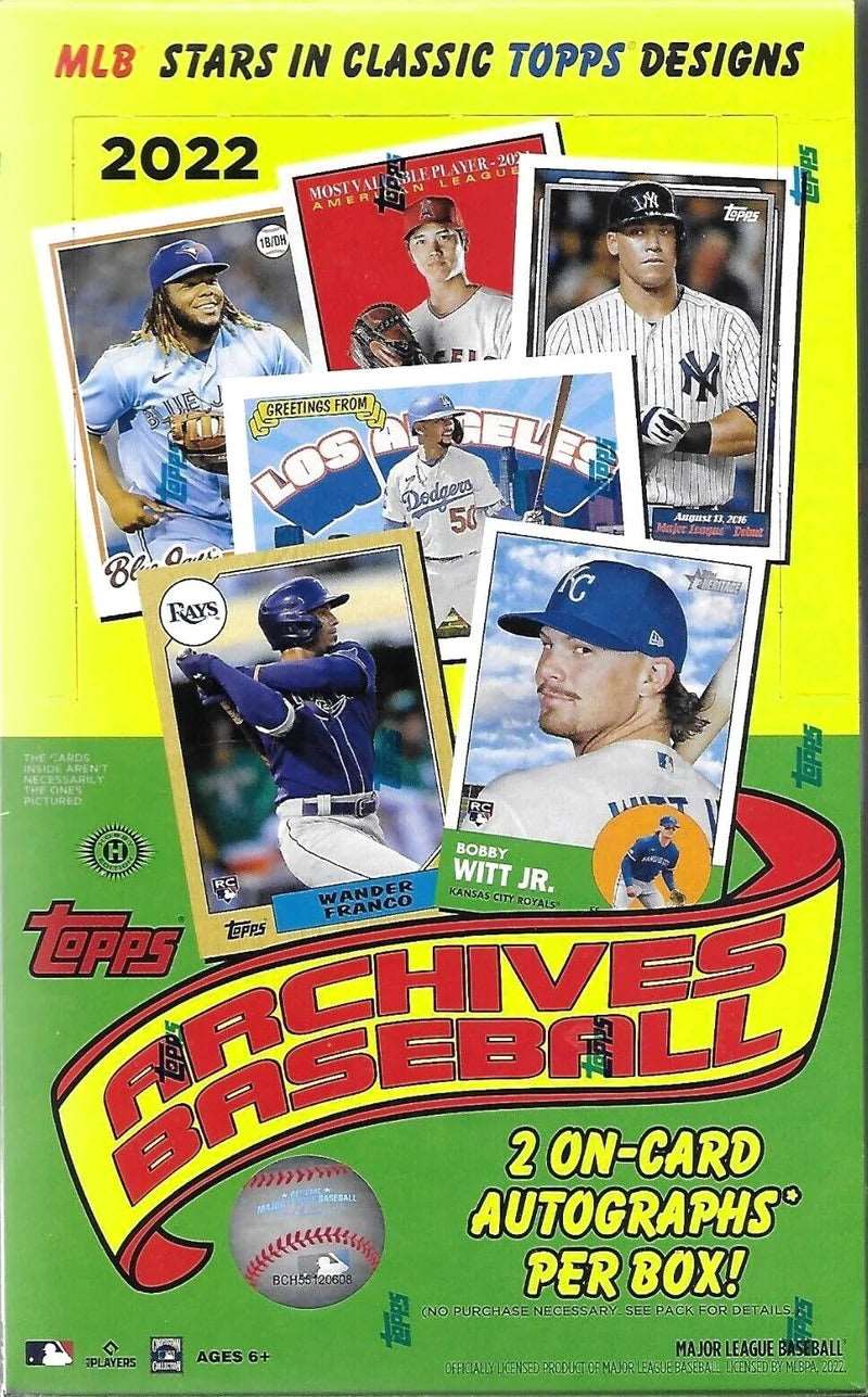 2022 Topps Archives Baseball Hobby Box