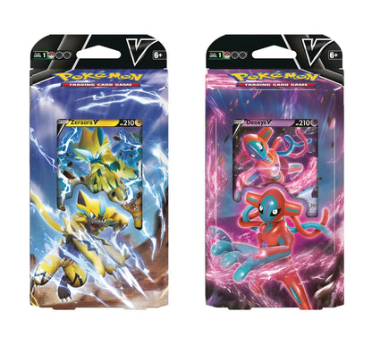 Pokemon Battle Decks (Deoxys V VS Zeraora V) Display Box