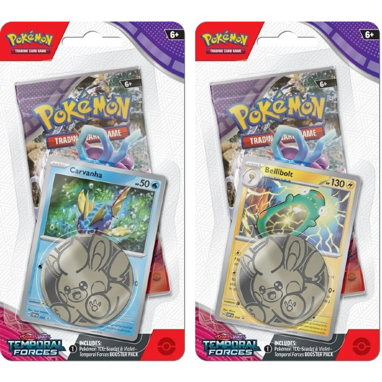 Pokemon Scarlet & Violet Temporal Forces Checklane Blister Pack