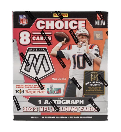 2022 Panini Mosaic Choice NFL Football Hobby Box