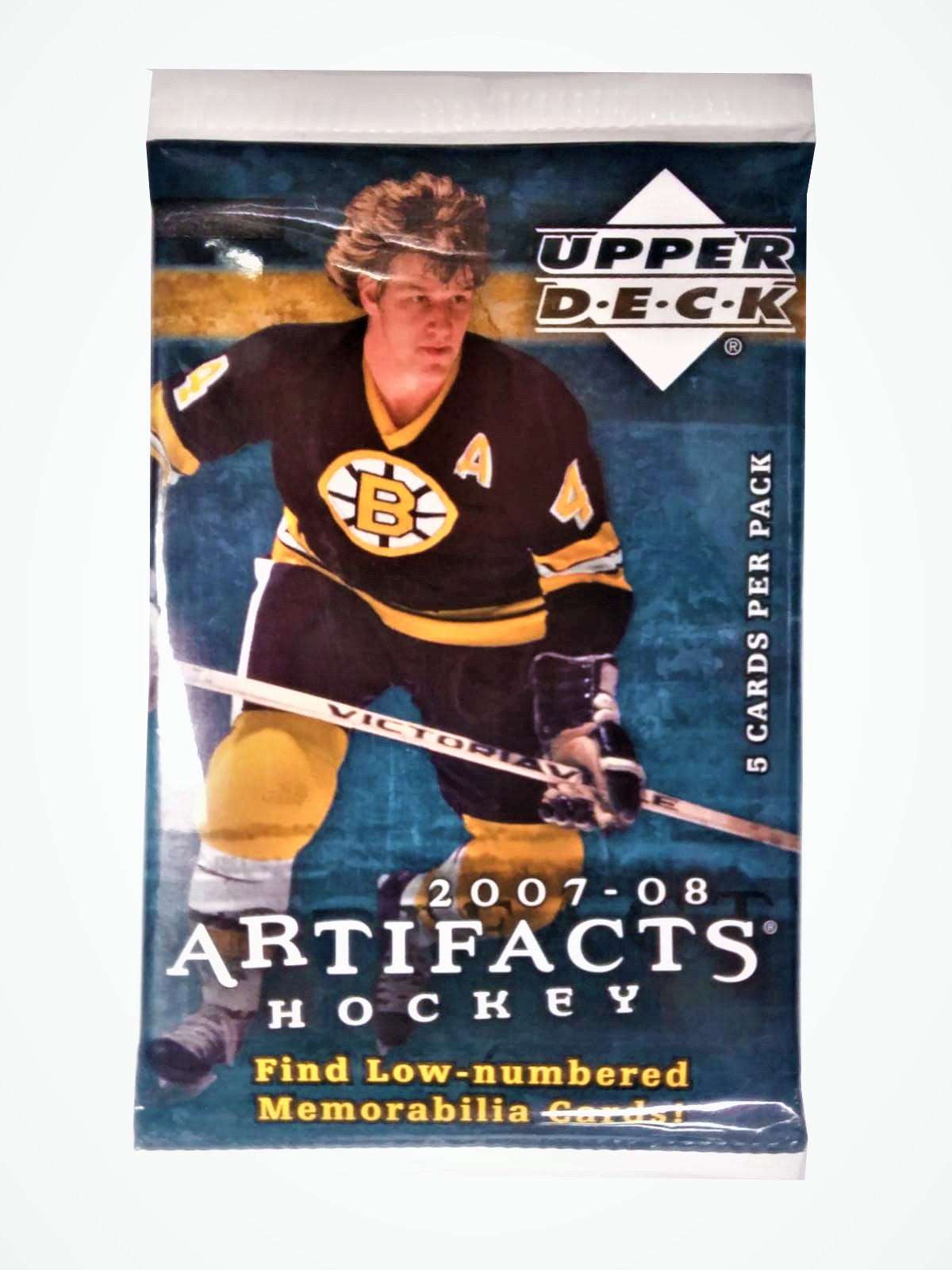 2007-08 Upper Deck Artifacts Hockey Retail Packs (Lot of 5)