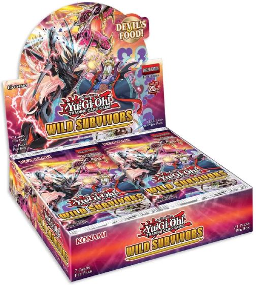 Yu Gi Oh! Wild Survivors English First Edition Booster Box