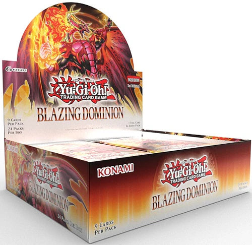 Yugioh Blazing Dominion 1st Edition Booster Box