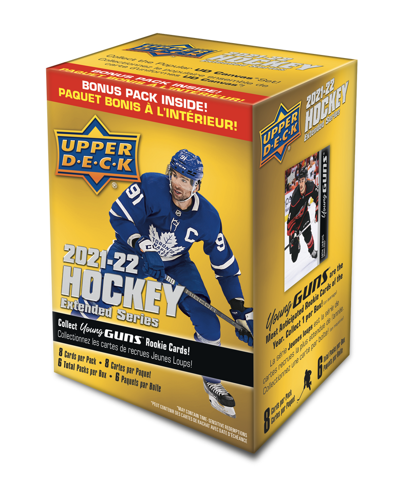 2021-22 Upper Deck Extended Hockey Blaster Box