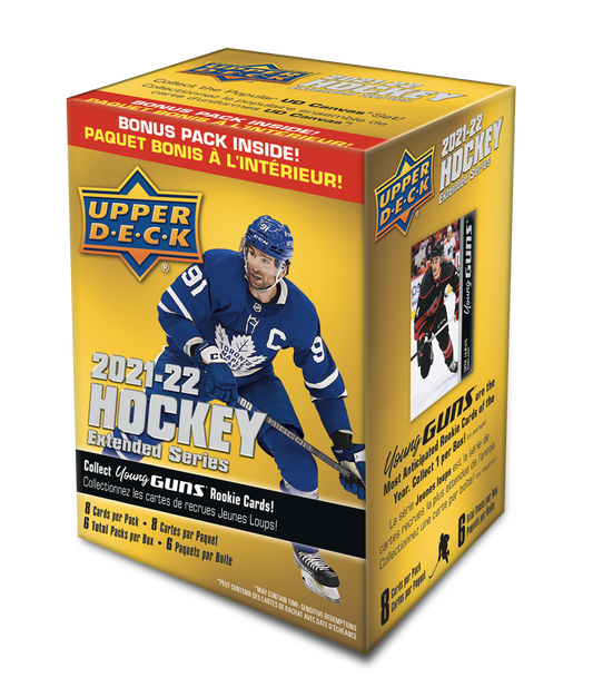 2021-22 Upper Deck Extended Hockey Blaster Box