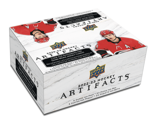 2022-23 Upper Deck Artifacts Hockey Retail Box