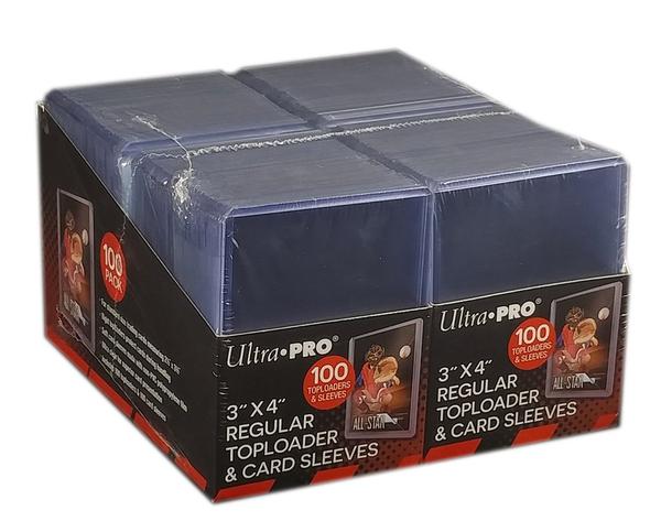 Ultra Pro Regular Toploaders 3 x 4 with Card Sleeves (200 count reta –  Shikdar Trading