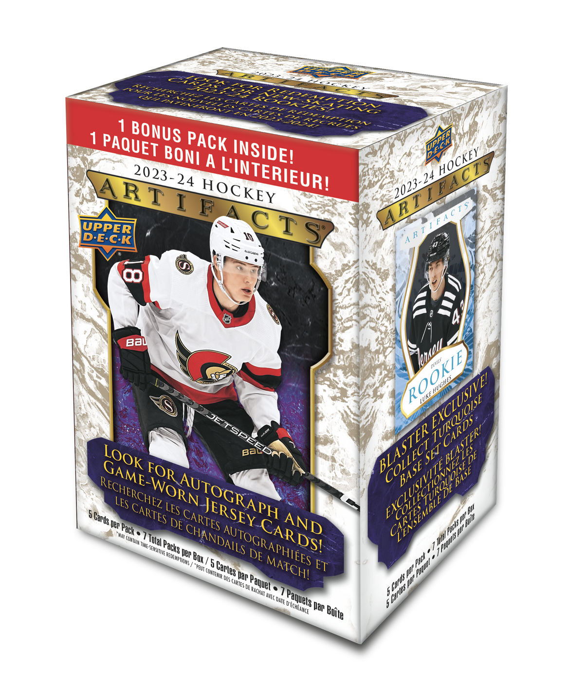 2023-24 Upper Deck Artifacts Hockey Blaster Box