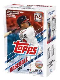 2021 Topps Update Series Baseball 7-Pack Blaster Box