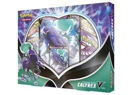 Pokemon Ice Rider/  Shadow Rider Calyrex V Box