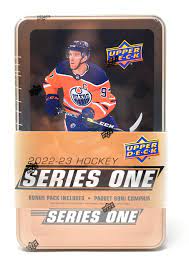 2022-23 Upper Deck Series 1 Hockey Tin