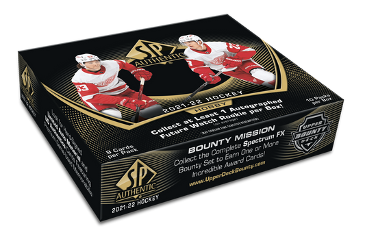 2021-22 Upper Deck SP Authentic Hockey Hobby Box