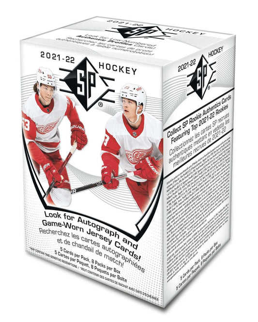 2021-22 Upper Deck SP Authentic Hockey Blaster Box