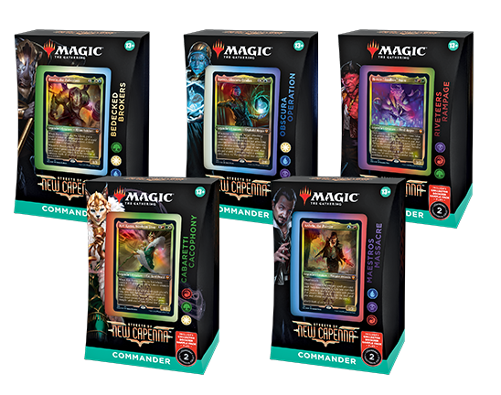 Magic The Gathering Streets of New Capenna Commander Deck