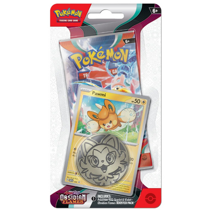 Pokemon Scarlet And Violet Obsidian Flames Checklane Blister Pack