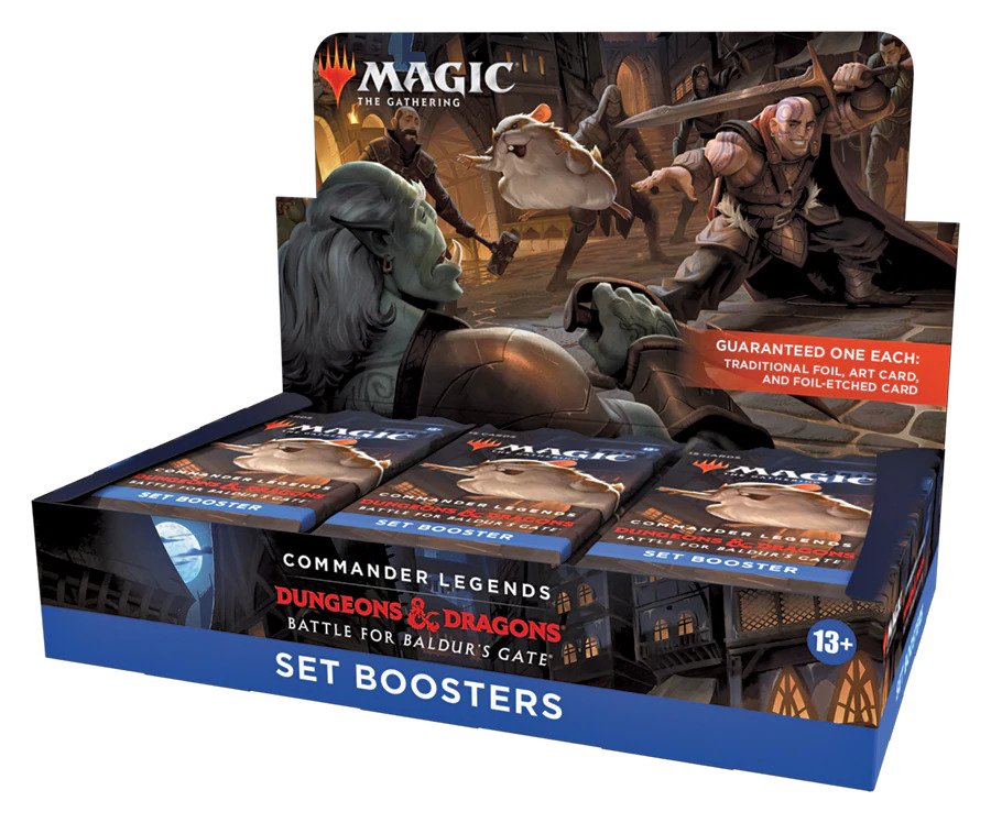 Magic The Gathering Commander Legends Battle for Baldur's Gate Set Booster Box