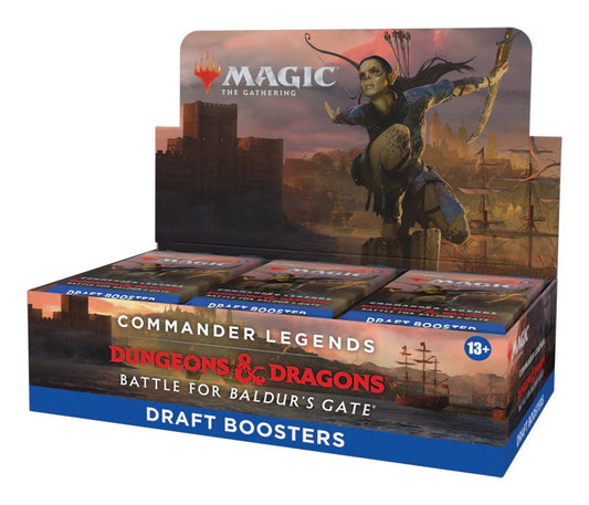 Magic The Gathering Commander Legends Battle for Baldur's Gate Draft Booster Box