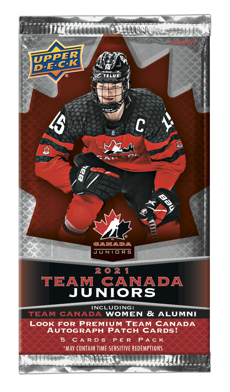 2021-22 Upper Deck Team Canada Juniors Hockey Hobby Box