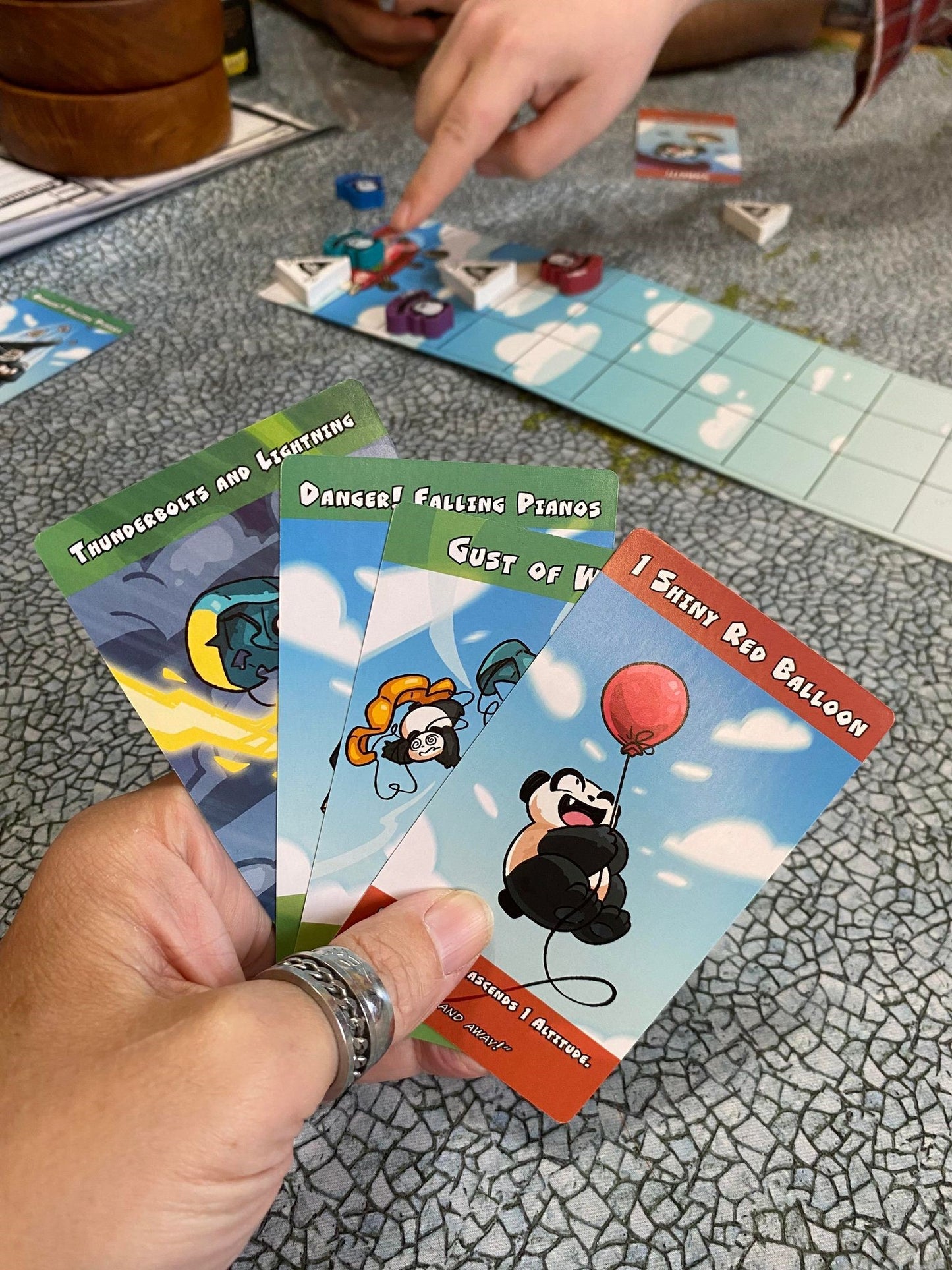 Redshift Games Parachute Panda Board Game