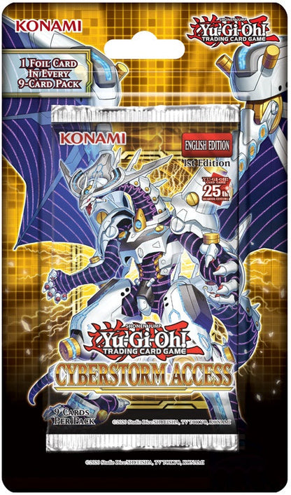 Yu Gi Oh! Cyberstorm Access 1st Edition English Blister Pack - Lot of 5