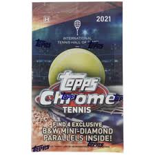 2021 Topps Chrome Tennis Hobby LITE Box