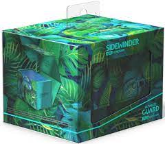 Ultimate Guard Sidewinder Xenoskin 100+ Deck Case - Rainforest Green