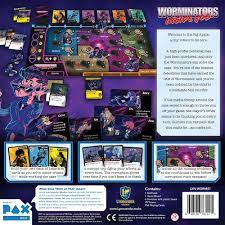 Lynnvander Studios Worminators Inside Job Board Game