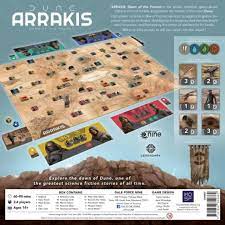 Dune Arrakis Dawn of the Fremen Board Game