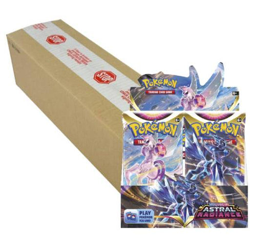 Pokemon Sword & Shield Astral Radiance Booster Case (Case of 6 Boxes)