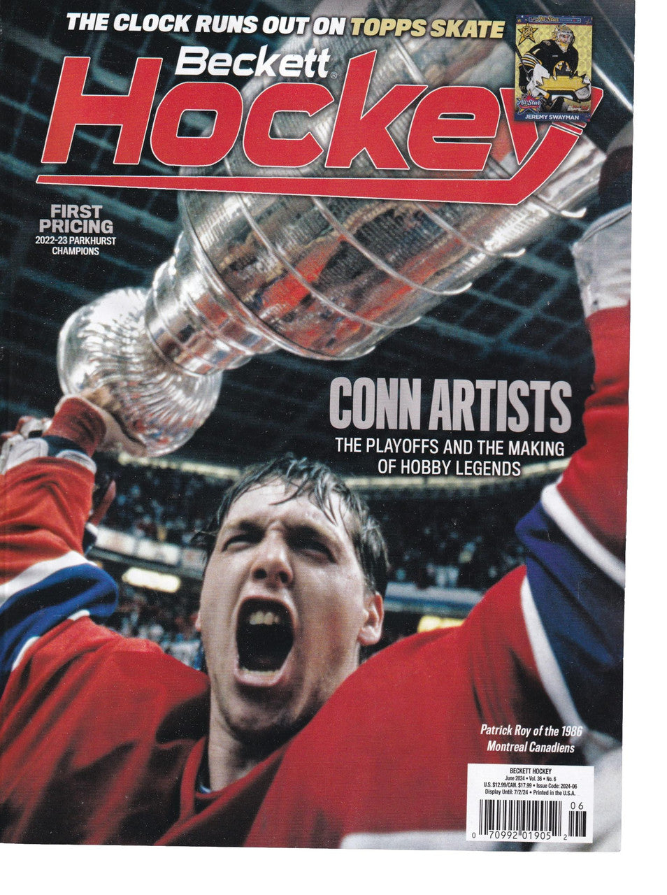 Beckett Hockey Monthly Magazine - June 2024 Vol: 36