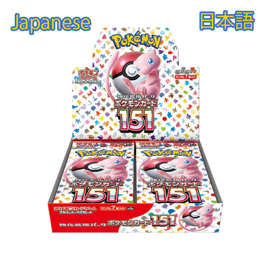 Pokemon Scarlet & Violet 151 Booster Box- Japanese