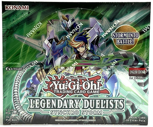 Yu Gi Oh! Legendary Duelists Synchro Storm Booster Box