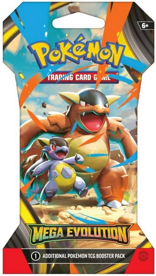 Pokemon Me01 Mega Evolution Sleeved Booster Packs RANDOM