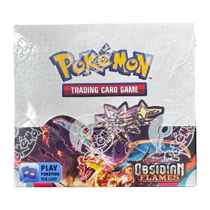 Pokemon Scarlet And Violet Obsidian Flames Booster Box