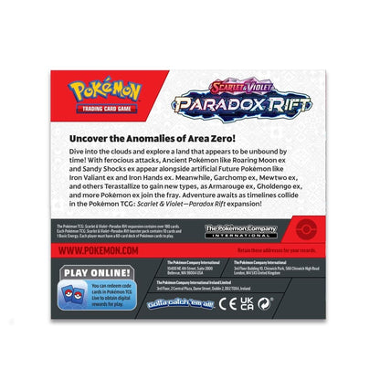 Pokemon SV04 Paradox Rift Elite Trainer Box-Iron Valiant