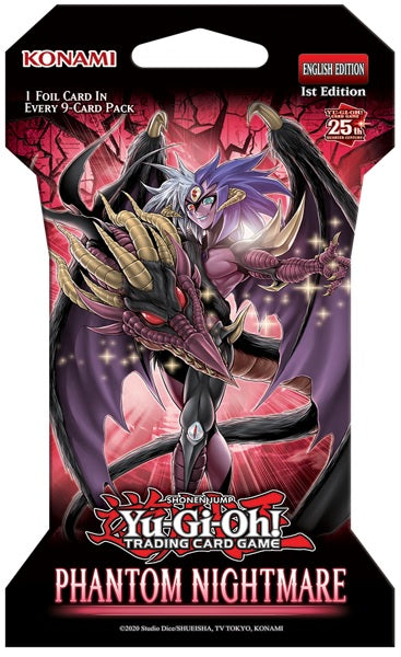 Yu Gi Oh! Phantom Nightmare Blister Pack- Set of 4 Packs