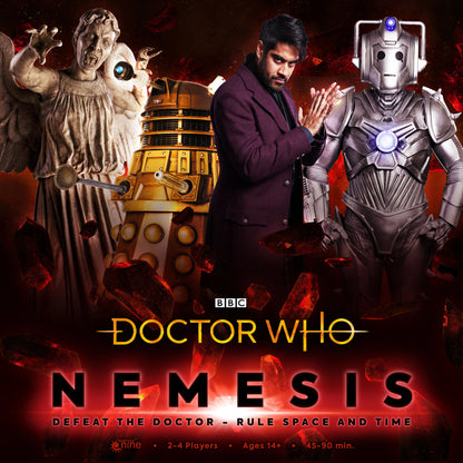 BBC Doctor Who Nemesis: Defeat the Doctor Rule Space and Time Board Game