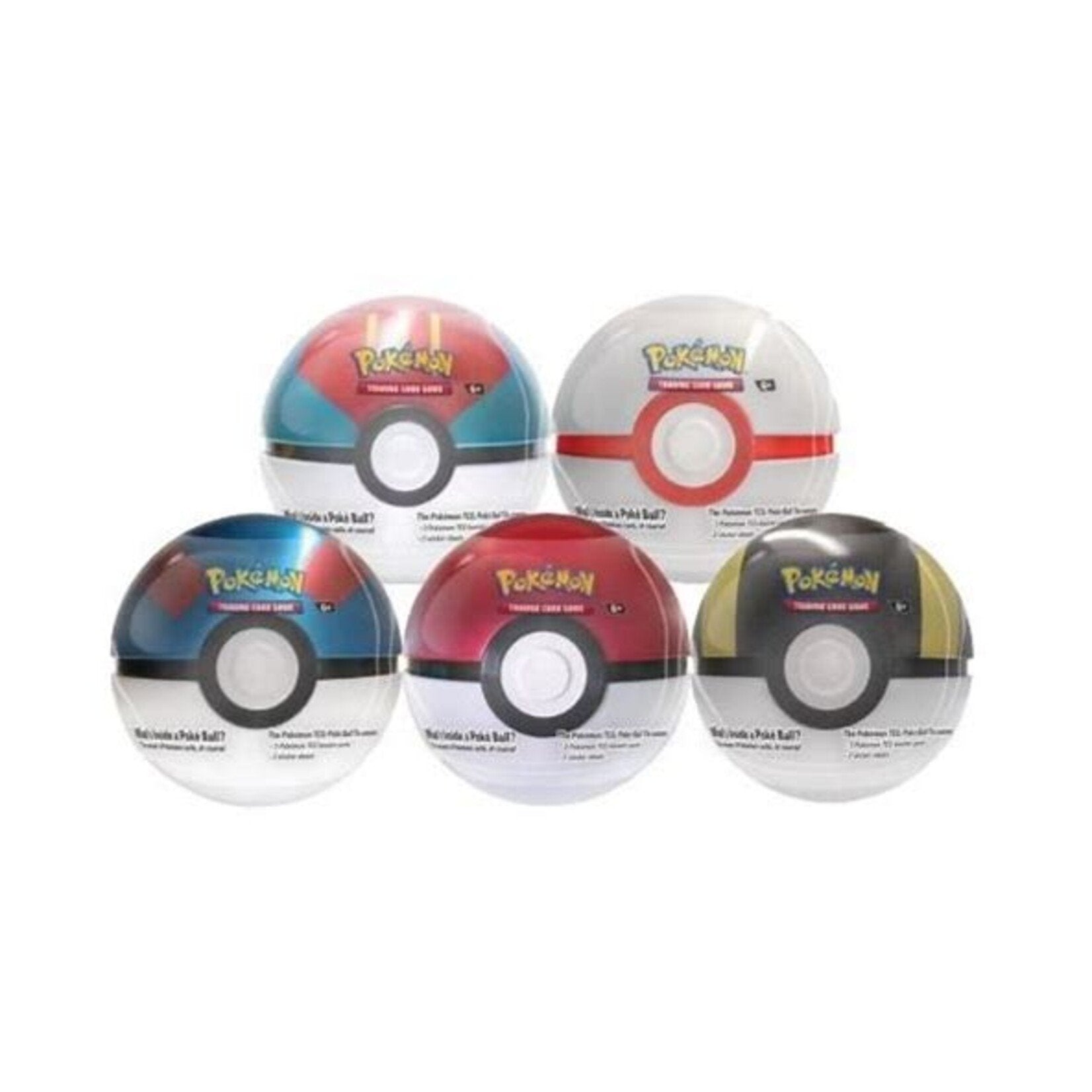 2023 Pokemon Poke Ball Tin Case Q3 (6 Poke Balls) – Shikdar Trading