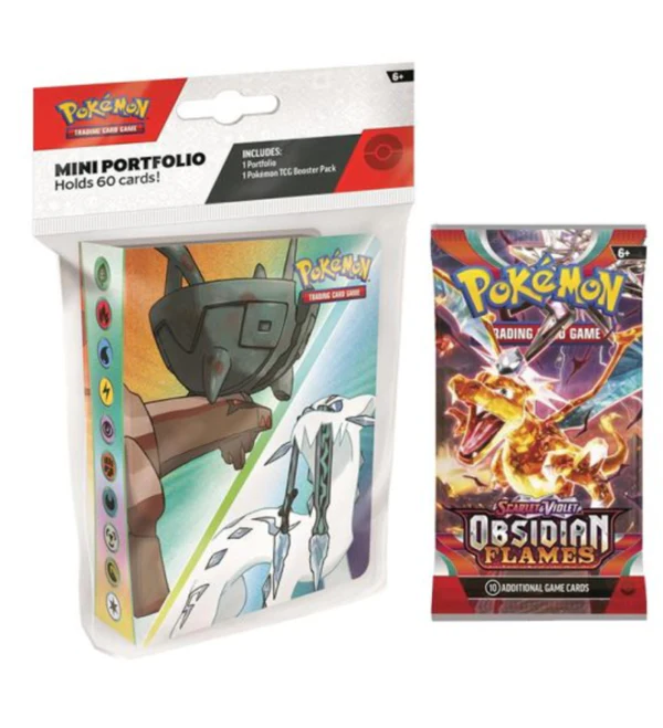 Pokemon Scarlet & Violet Obsidian Flames Mini Binder/ Portfolio (Q3)