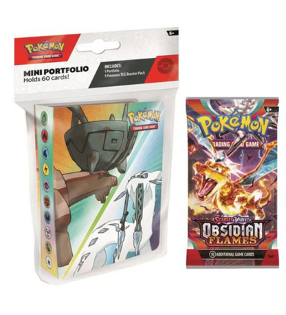 Pokemon Scarlet & Violet Obsidian Flames Mini Binder/ Portfolio (Q3)