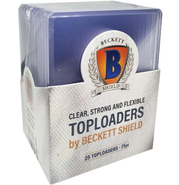 Beckett Shield Toploader 75pt (25CT Pack)