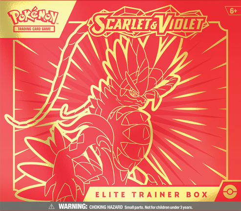 Pokemon Scarlet & Violet Elite Trainer Case (Case of 10 Boxes)