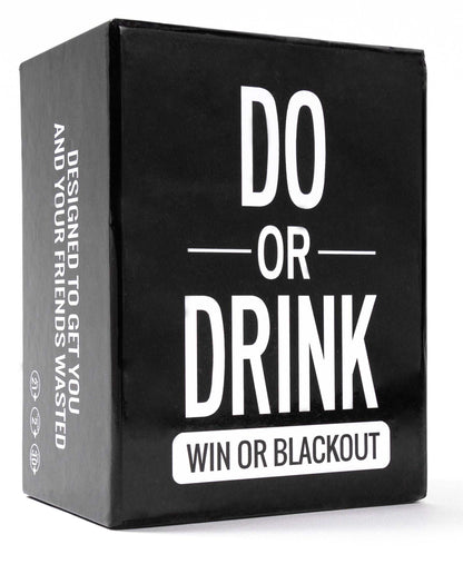 Do Or Drink Win Or Blackout Party Game For Adults