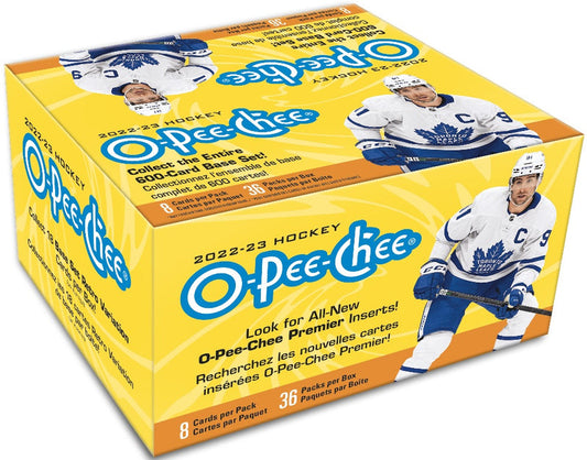 2022-23 Upper Deck O-Pee-Chee Hockey Retail Box