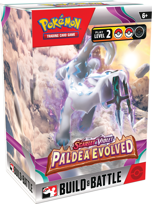 Pokemon Scarlet & Violet 2 Paldea Evolved Build and Battle Display Box