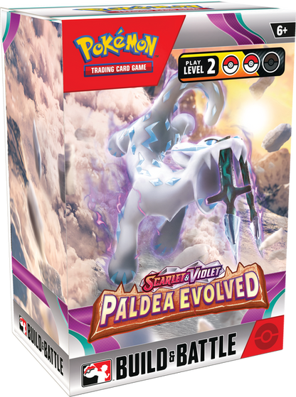 Pokemon Scarlet & Violet 2 Paldea Evolved Build and Battle Display Box